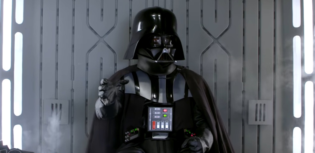 star wars santa vader